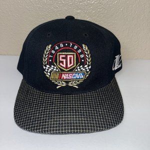 Vintage 1998 Nascar 50th Anniversary Racing Hat Cap Adjustable Strapback